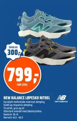 Coop Obs New Balance Løpesko Nitrel tilbud