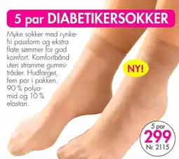 Nyttig Diabetikersokker tilbud