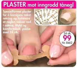 Nyttig Plaster mot inngrodd tånegl tilbud