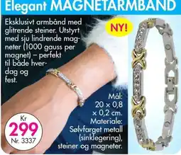 Nyttig Elegant Magnetarmband tilbud
