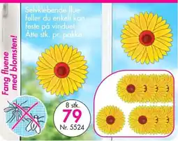 Nyttig Fang fluene med blomsten! tilbud