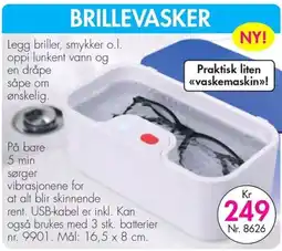 Nyttig Brillevasker tilbud