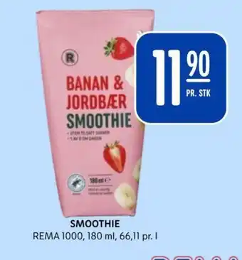 Rema smoothie banan jordbær