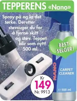 Nyttig Tepperens Nano Carpet Cleaner tilbud