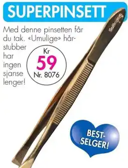 Nyttig Superpinsett tilbud