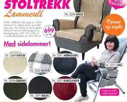 Nyttig Stoltrekk Lammeull tilbud