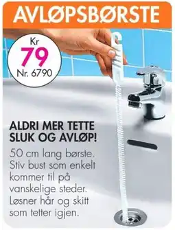 Nyttig Avløpsbørste tilbud