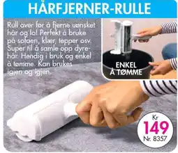 Nyttig Hårfjerner-rulle tilbud