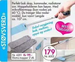 Nyttig Støvsverd moppeholder tilbud