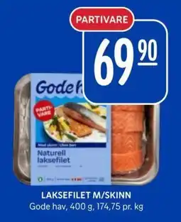 Rema 1000 Gode hav laksefilet tilbud