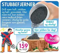 Nyttig Stubbefjerner tilbud