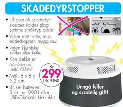 Nyttig Skadedyrstopper tilbud