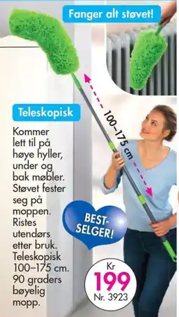 Nyttig Teleskopisk mopp tilbud