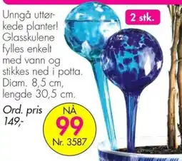 Nyttig Glasskulene tilbud