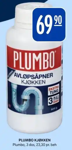 Rema 1000 Plumbo avløpsåpner kjøkken tilbud