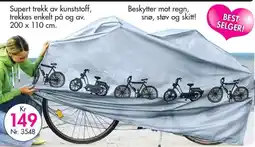 Nyttig Bike cover tilbud