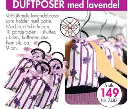 Nyttig Duftposer med lavendel tilbud