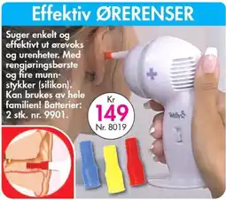 Nyttig Wihys Ørerenser tilbud