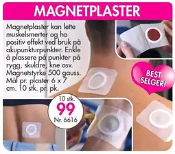 Nyttig Magnetplaster tilbud