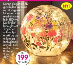 Nyttig LED-glasskulen tilbud