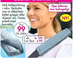 Nyttig Myk beltepolstring tilbud
