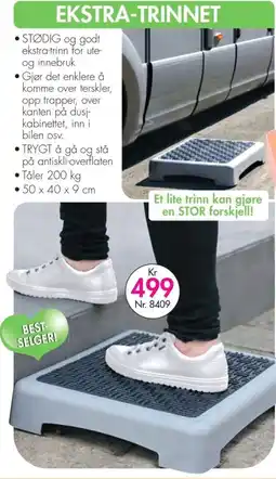 Nyttig Ekstra-trinnet tilbud
