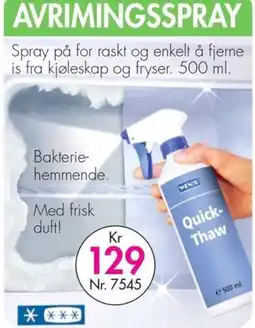 Nyttig Wenco Avrimingsspray tilbud