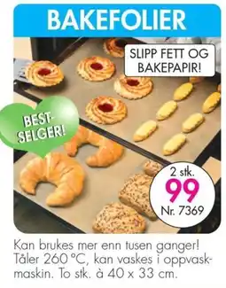 Nyttig Bakefolier tilbud