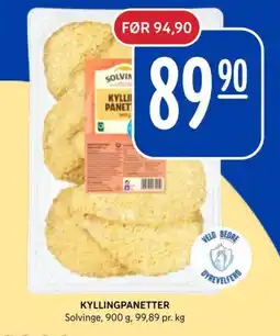 Rema 1000 Kyllingpanetter tilbud