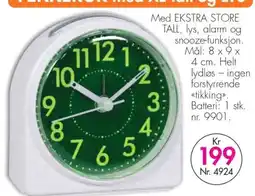 Nyttig Vektklokke med ekstra store tall og lys tilbud