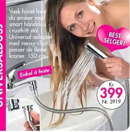 Nyttig Universal-hånddusj tilbud