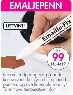 Nyttig Emaljepenn tilbud