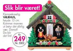 Nyttig Værhus tilbud