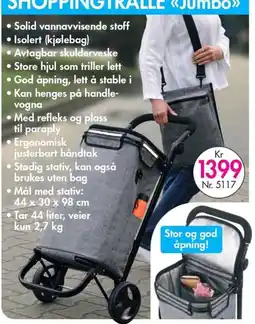 Nyttig Shoppingtralle Jumbo tilbud