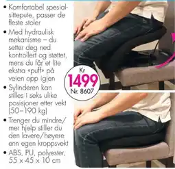 Nyttig Komfortabel spesial-sittepute tilbud