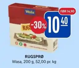 Rema 1000 Wasa Rugsprø tilbud