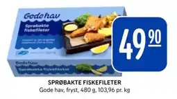 Rema 1000 Gode hav sprøbakte fiskefileter tilbud