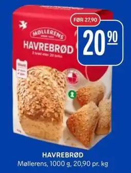 Rema 1000 Møllerens Havrebrød tilbud