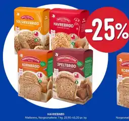 Rema 1000 Møllerens Havrebrot tilbud