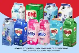 Rema 1000 Omo flytende klesvask tøymykker og flekkfjerning tilbud