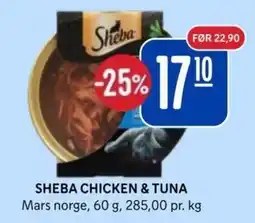 Rema 1000 Sheba Chicken & Tuna tilbud