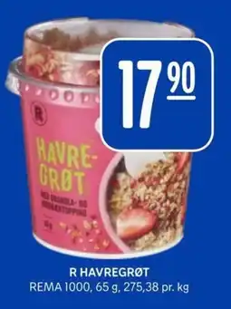 Rema 1000 R Havregrot tilbud