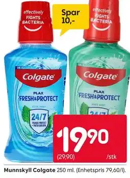 Rusta Munnskyll Colgate tilbud