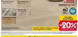Rusta Utvalgte laminatgulv tilbud