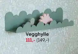Rusta Vegghylle tilbud