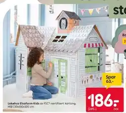 Rusta Lekehus Elsaform Kids tilbud