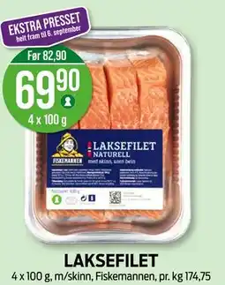 Kiwi LAKSEFILET tilbud