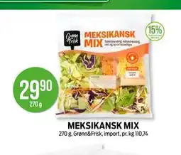 Kiwi MEKSIKANSK MIX tilbud