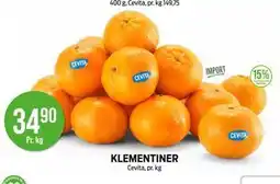 Kiwi KLEMENTINER tilbud