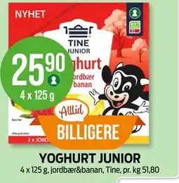 Kiwi YOGHURT JUNIOR tilbud